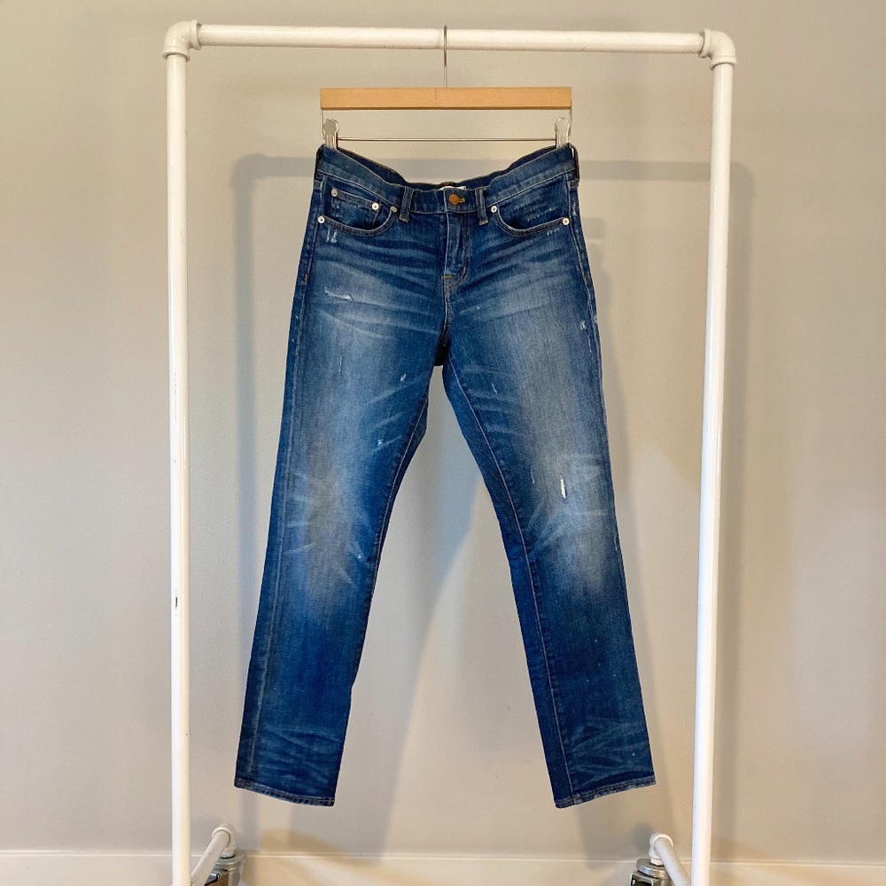 Madewell 8.5" Mid Rise Slim Boy Jean